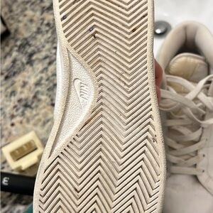 Nike White Blazers. Just need to be cleaned